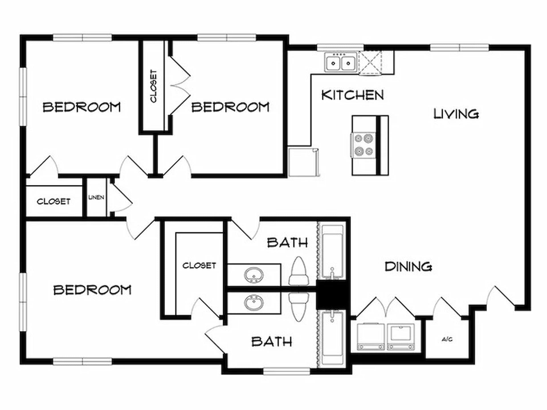The Live Oak Floor Plan